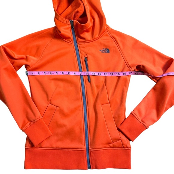 The North Face Orange Full Zip UP Hoodies Jacket Size: XS - Picture 9 of 15